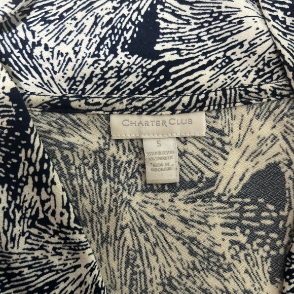 Charter Club Patterned Top - Picture 2 of 6